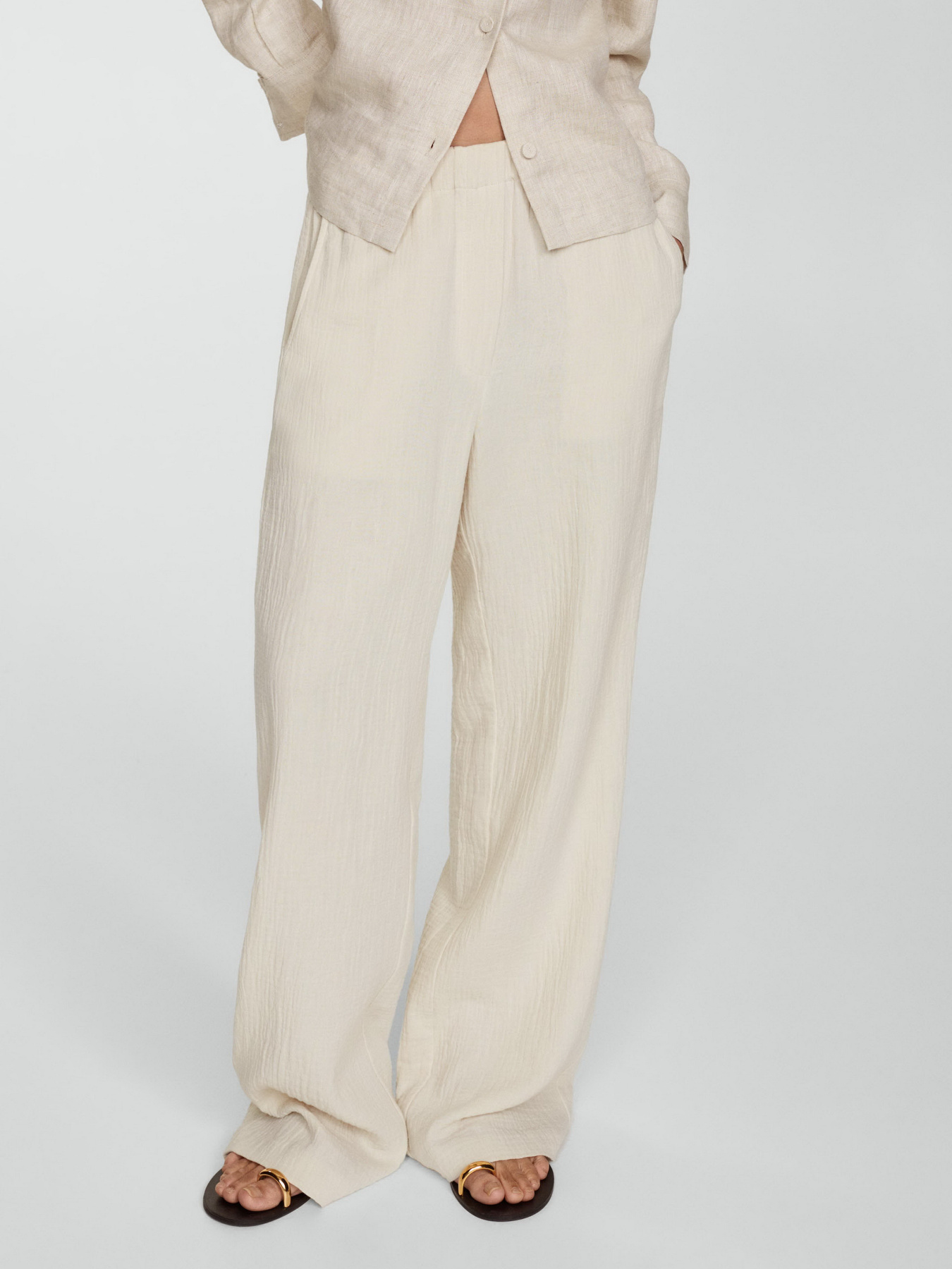 Палаццо MANGO Gauza модель 67019034_5 Фото