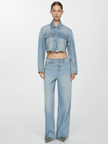 Джинсова куртка MANGO Amaia модель 67947113_TM Фото