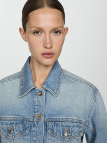 Джинсова куртка MANGO Amaia модель 67947113_TM Фото