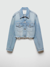 Джинсова куртка MANGO Amaia модель 67947113_TM Фото