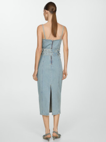 Сукня міді MANGO Marena модель 67027134_TM Сукня міді MANGO Marena модель 67027134_TM Фото