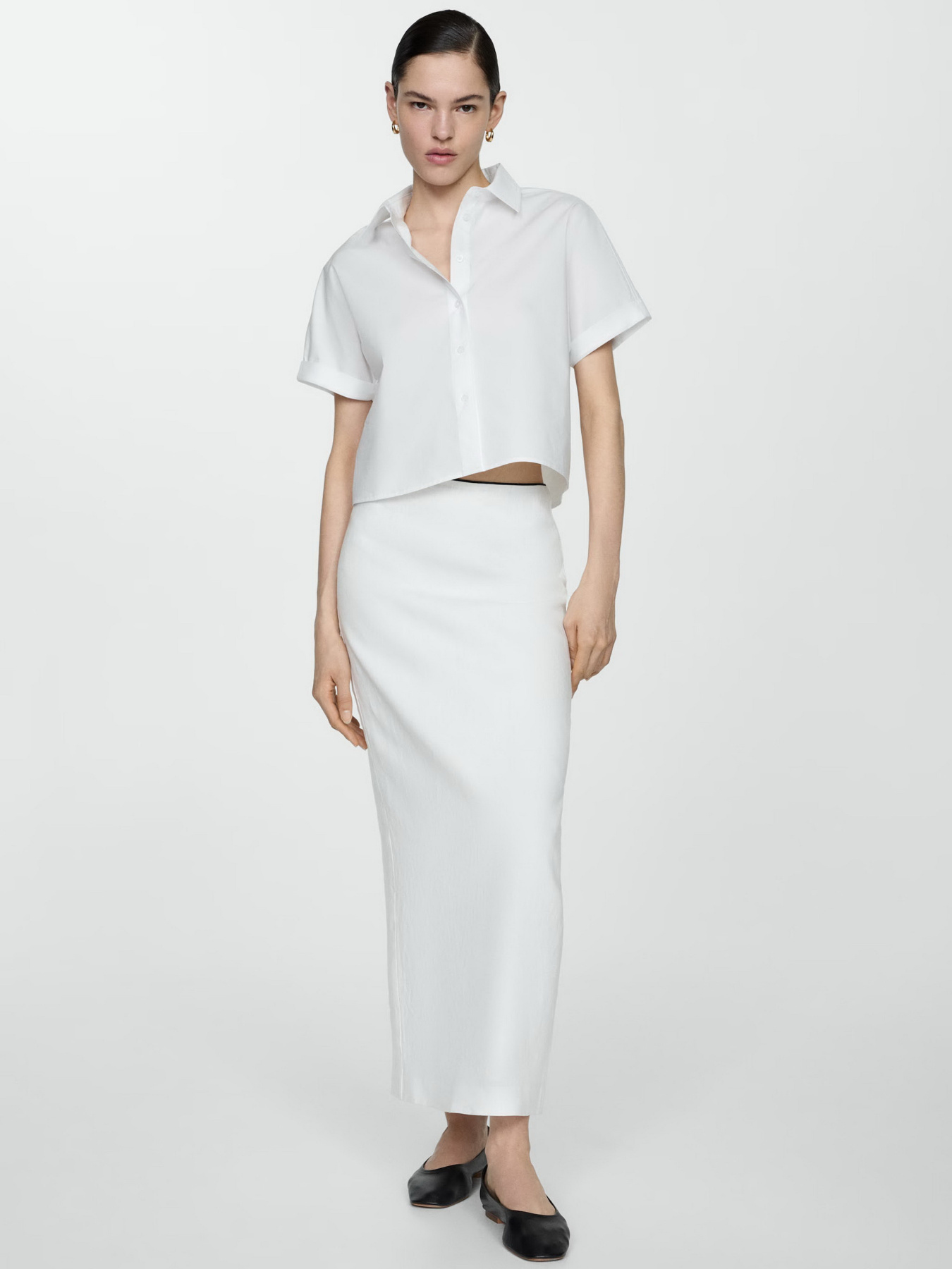 Сорочка MANGO Stitch модель 67028639_2 Фото