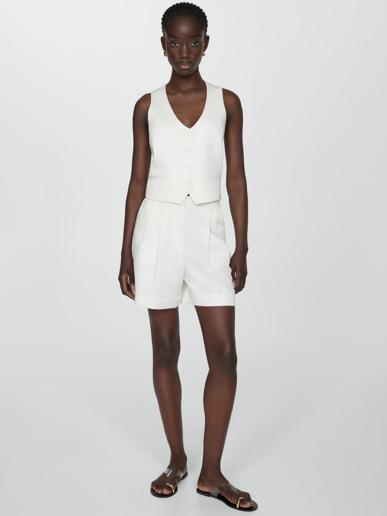 Жилет классический MANGO Max модель 67069229_1 Фото