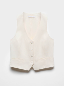 Жилет классический MANGO Max модель 67069229_1 Фото