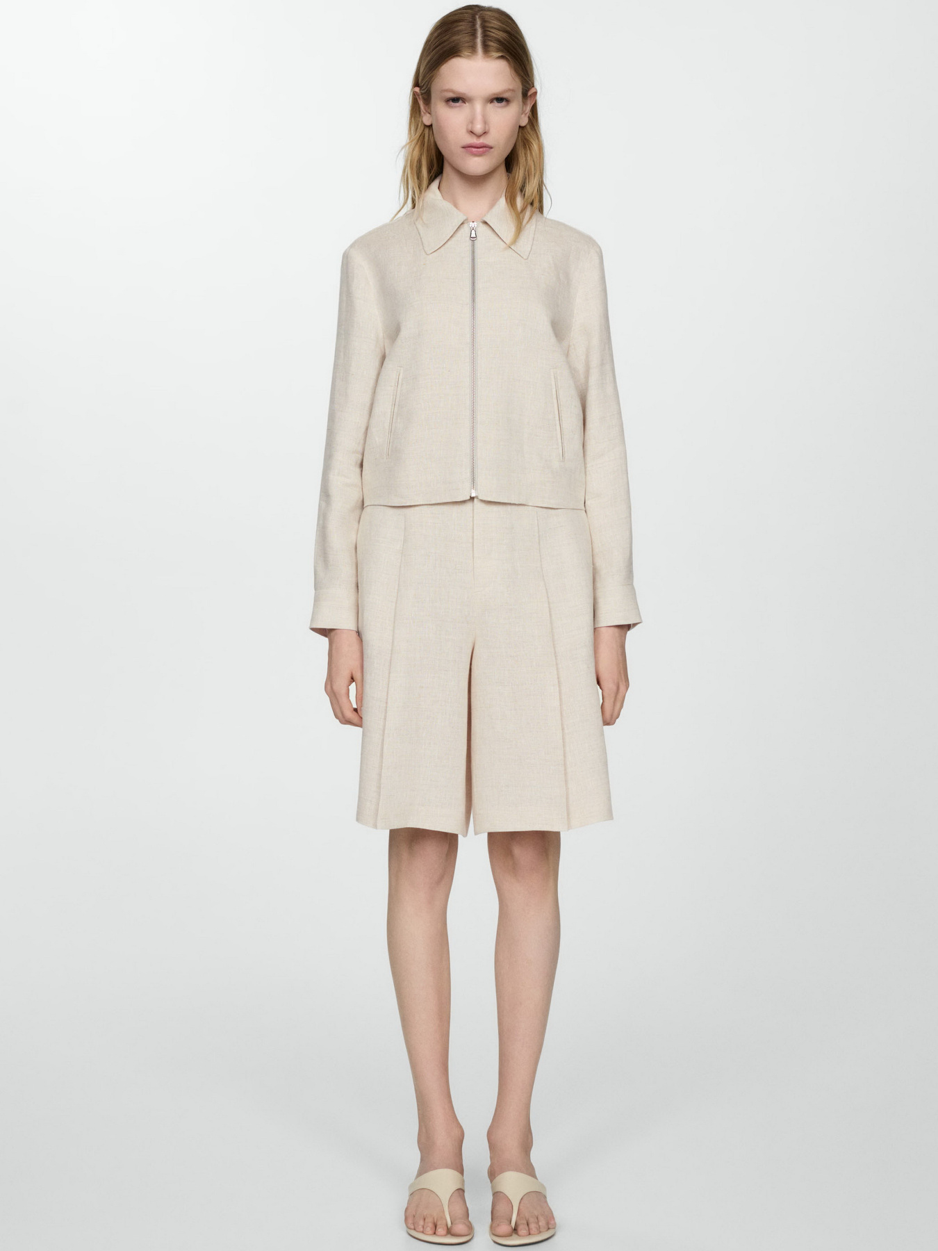 Шорты MANGO Como модель 67047147_6 Фото