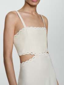 Платье миди MANGO Sagaro модель 77020376_5 Фото