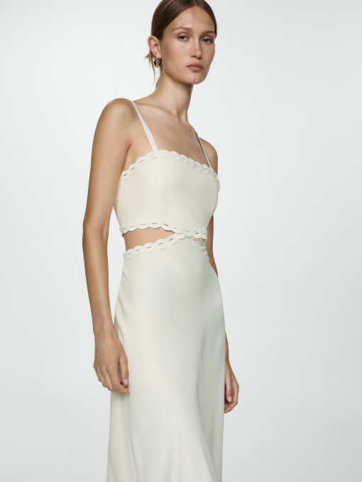 Платье миди MANGO Sagaro модель 77020376_5 Фото