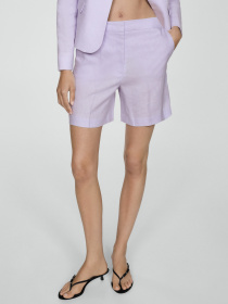 Шорты MANGO Clotat модель 77090369_68 Фото