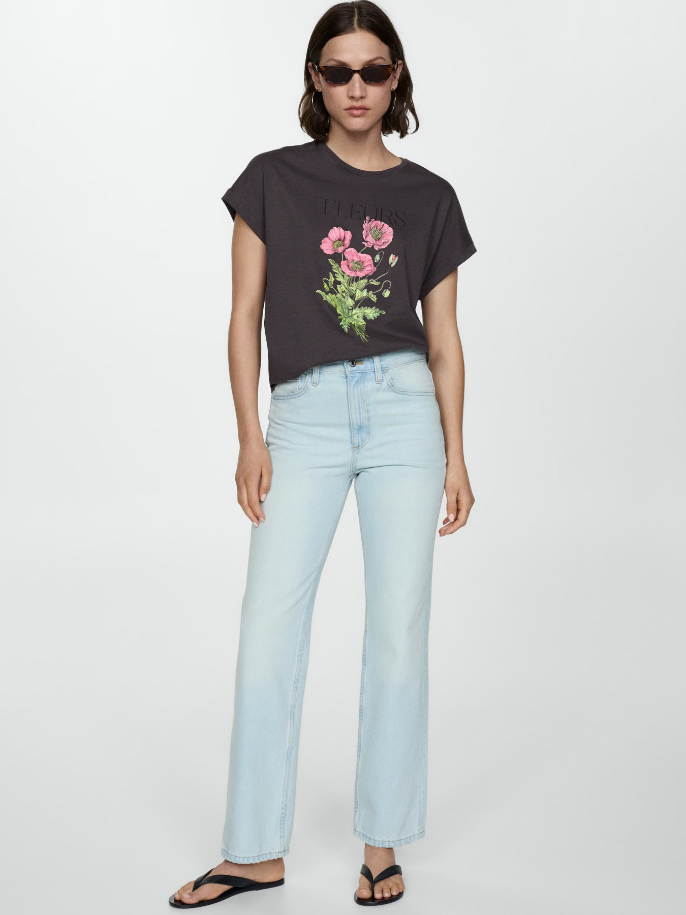 Футболка MANGO Ilustra модель 77010352_95 Фото