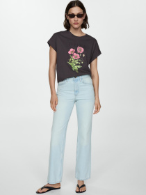 Футболка MANGO Ilustra модель 77010352_95 Футболка MANGO Ilustra модель 77010352_95 Фото