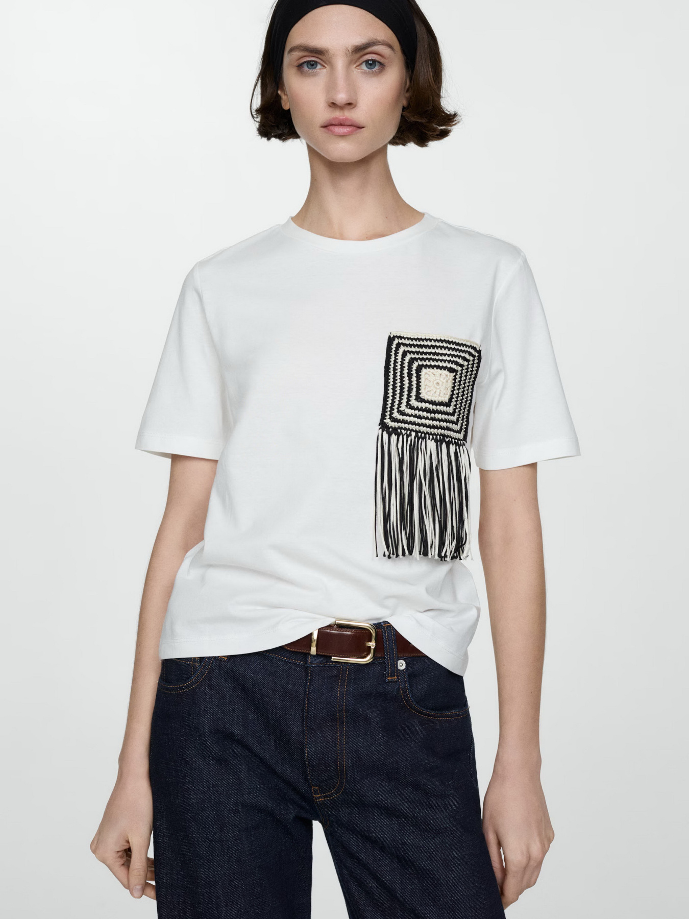 Футболка MANGO Patxi модель 77010359_1 Фото