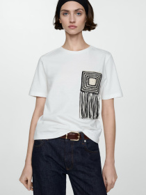 Футболка MANGO Patxi модель 77010359_1 Фото