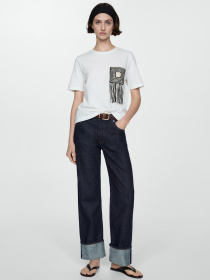 Футболка MANGO Patxi модель 77010359_1 Футболка MANGO Patxi модель 77010359_1 Фото