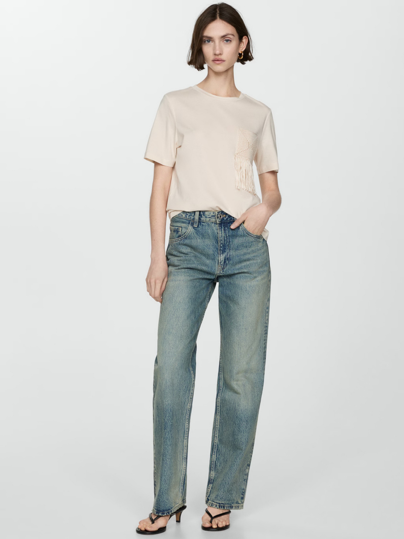 Футболка MANGO Patxi модель 77010359_8 Фото