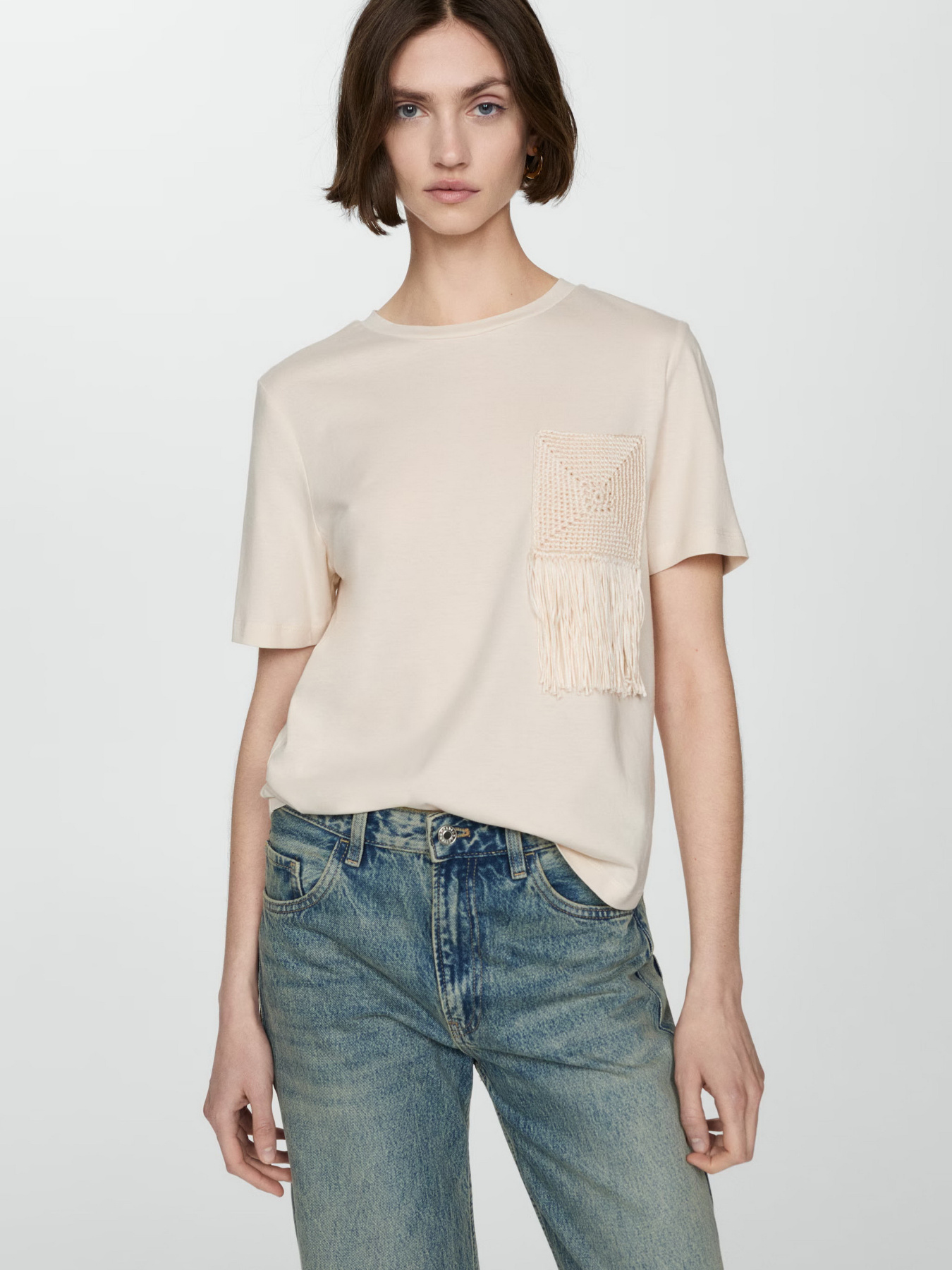 Футболка MANGO Patxi модель 77010359_8 Фото