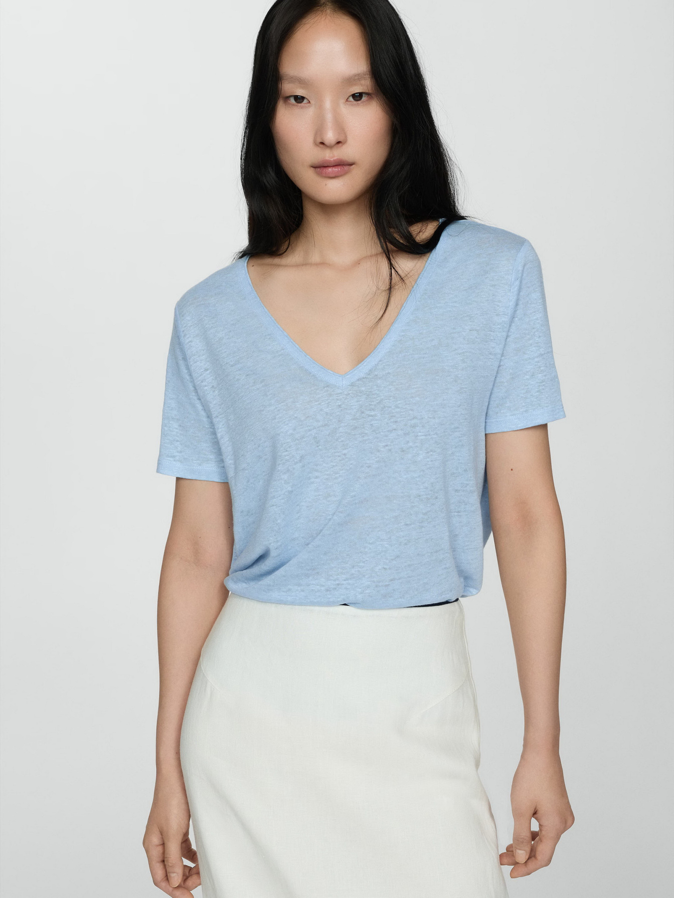 Футболка MANGO Linito модель 77020583_50 Фото