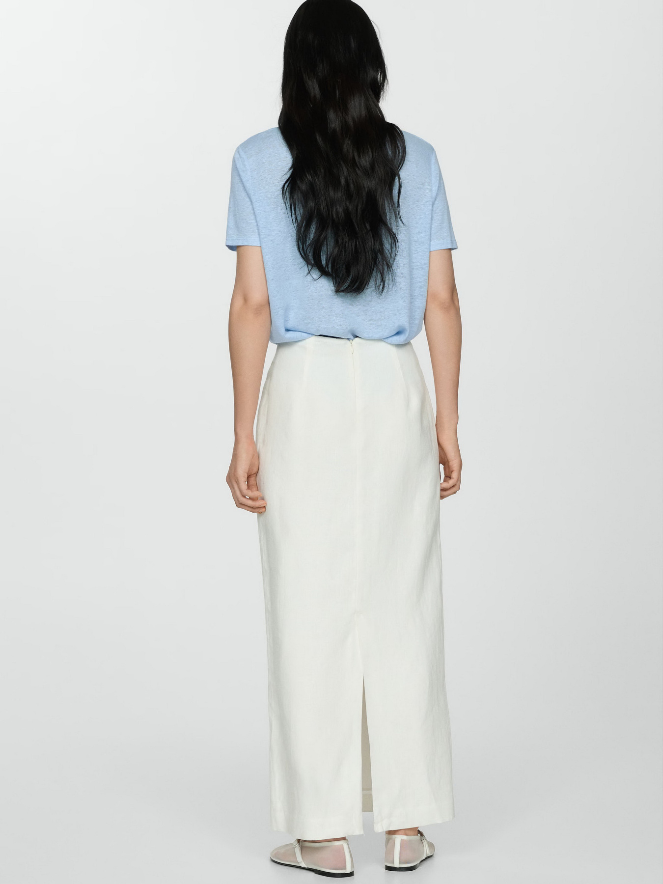 Футболка MANGO Linito модель 77020583_50 Фото