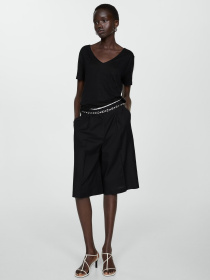 Футболка MANGO Linito модель 77020583_99 Футболка MANGO Linito модель 77020583_99 Фото