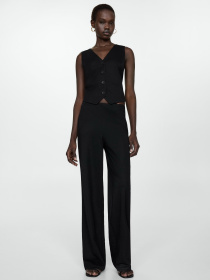 Жилет классический MANGO Peach модель 77060361_99 Фото