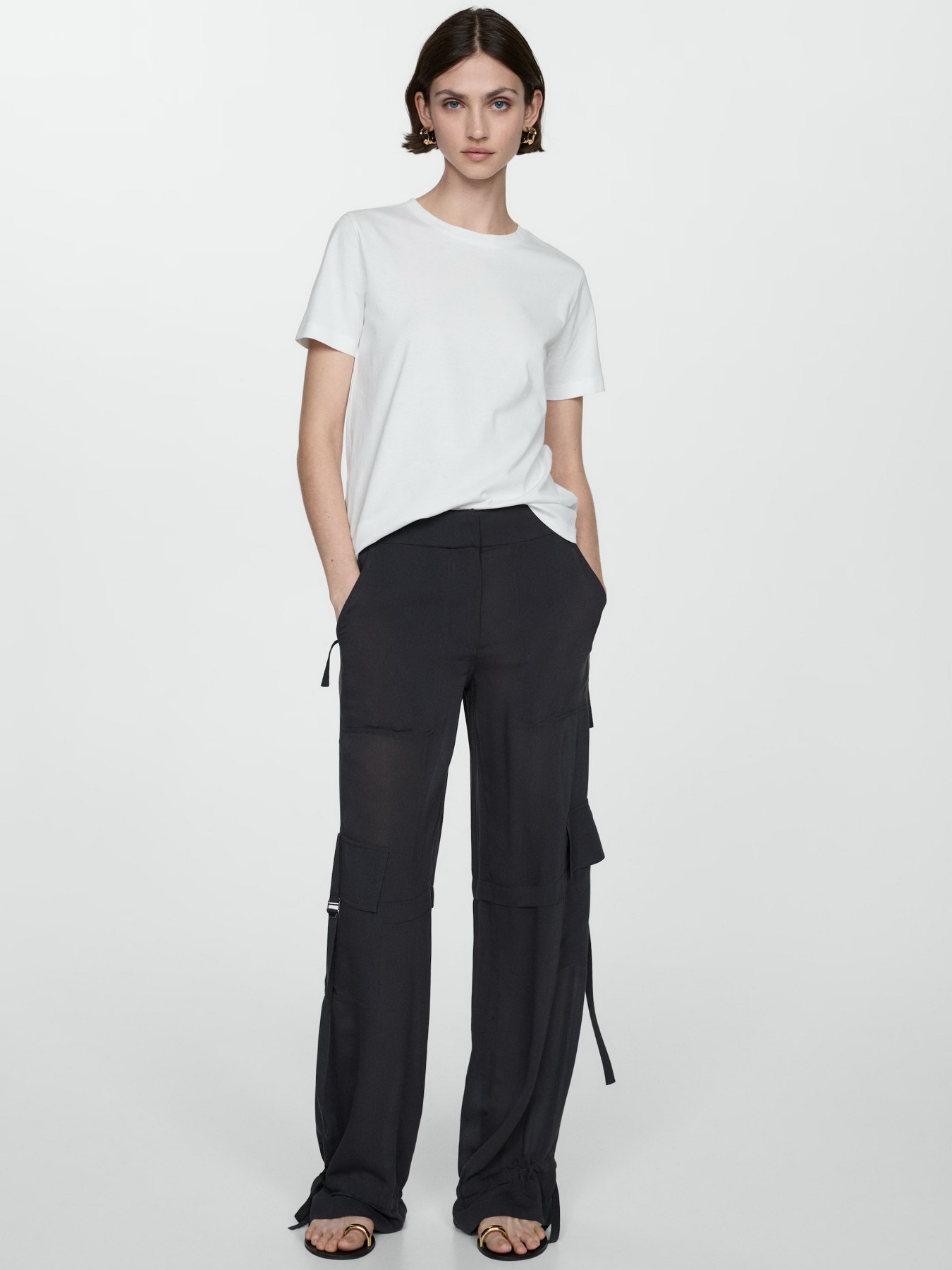 Футболка MANGO Chalaca модель 77090593_1 Футболка MANGO Chalaca модель 77090593_1 Фото