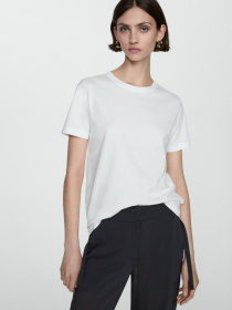 Футболка MANGO Chalaca модель 77090593_1 Футболка MANGO Chalaca модель 77090593_1 Фото