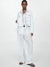 Джинсовая куртка MANGO Vicky модель 77050257_1 Фото