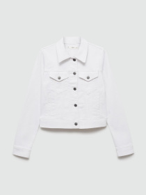 Джинсовая куртка MANGO Vicky модель 77050257_1 Фото