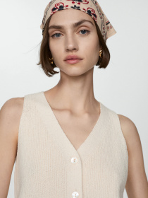 Жилет MANGO Medusa модель 77070347_2 Фото