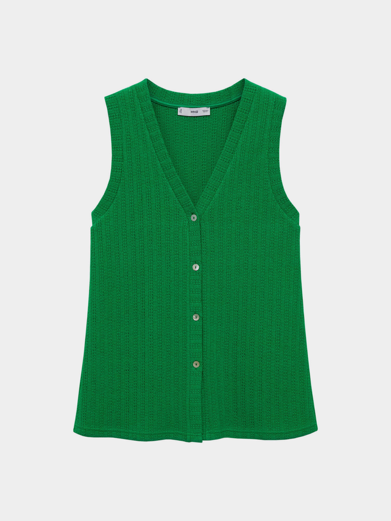 Жилет MANGO Lime модель 77072005_43 Фото