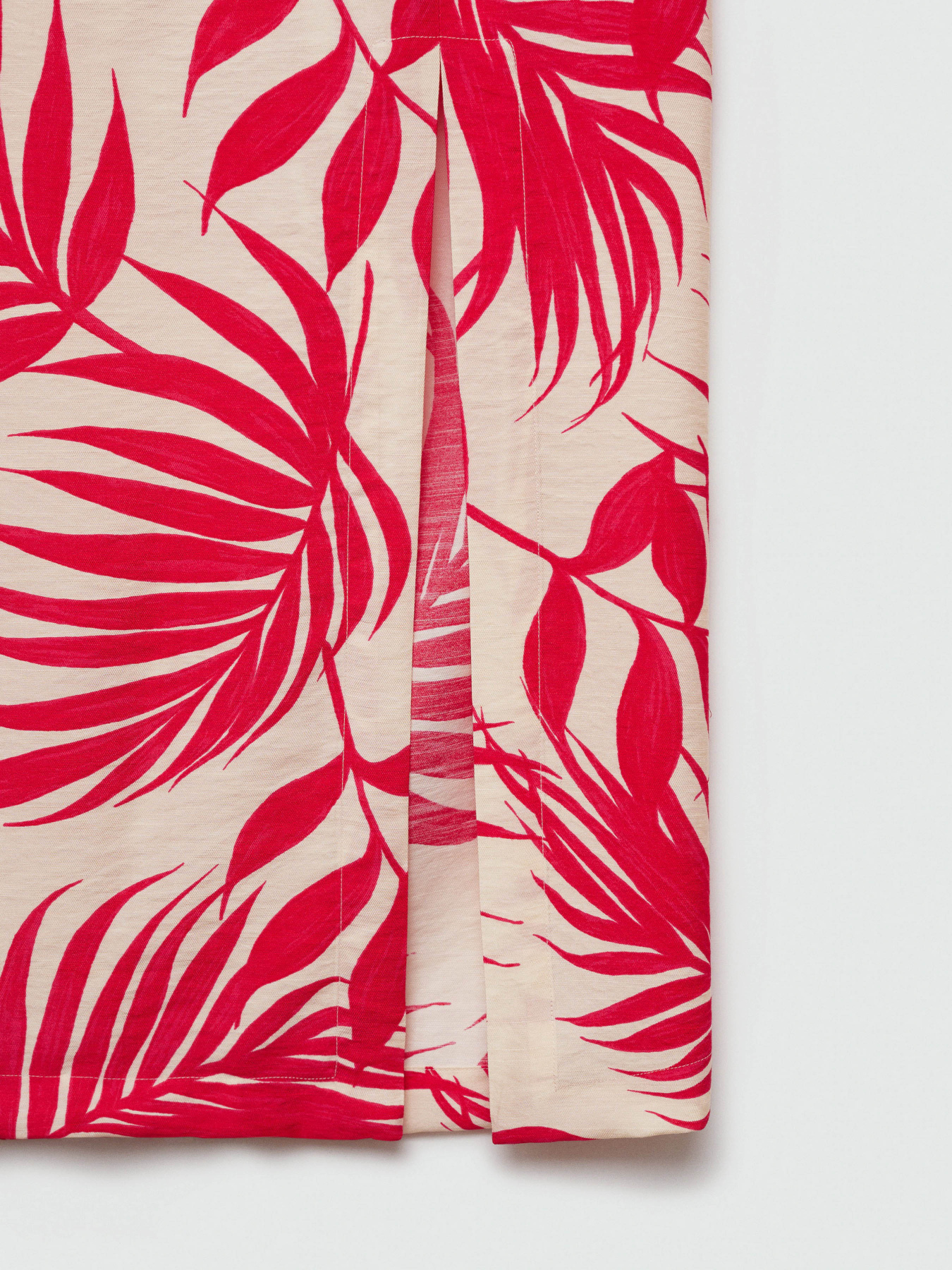 Юбка миди MANGO Hawai модель 77040349_5 Фото