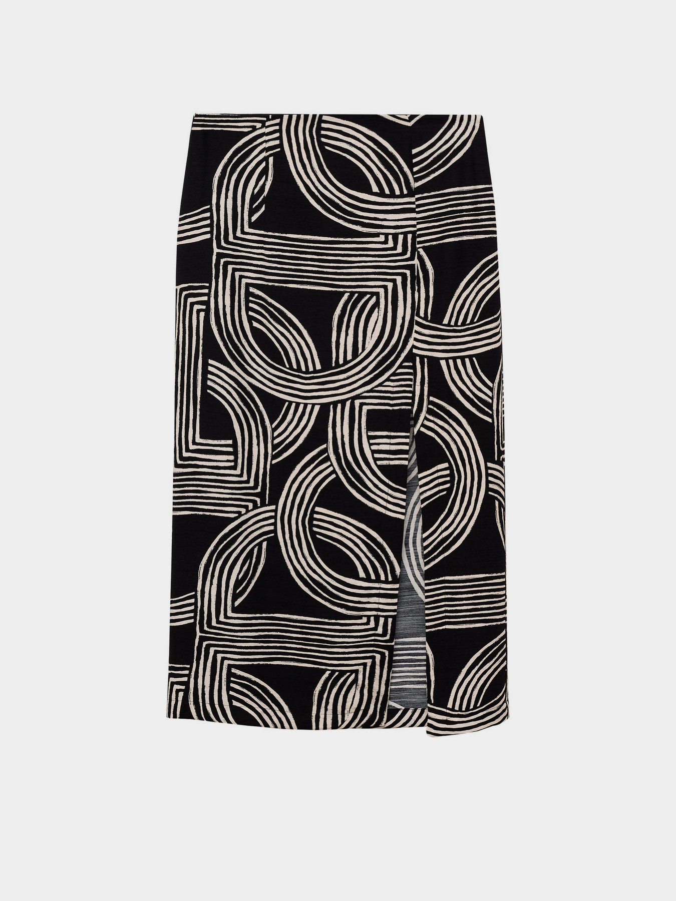 Юбка миди MANGO Hawai модель 77040349_99 Фото