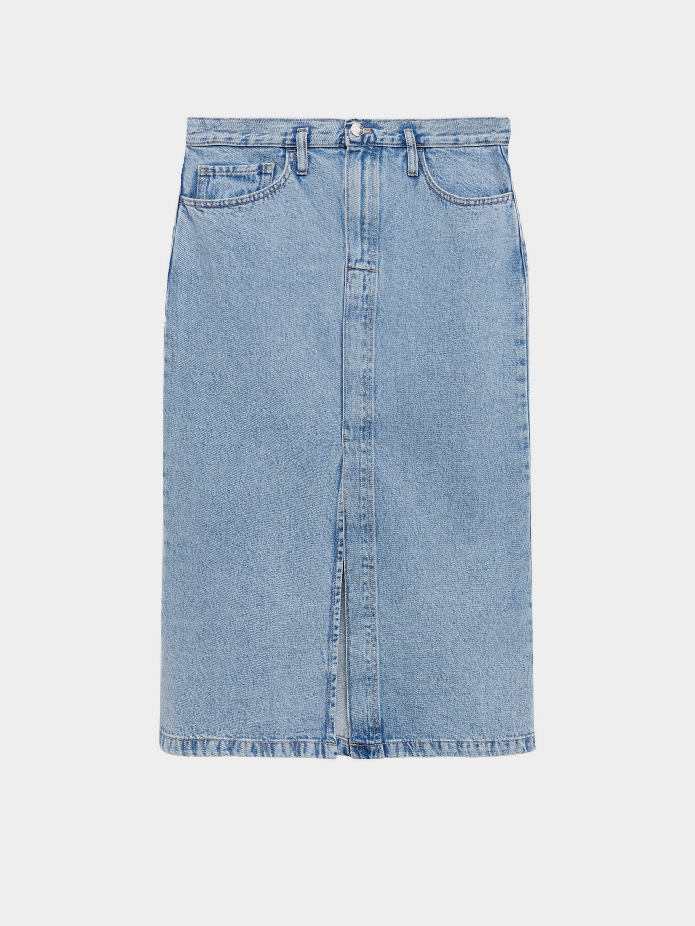 Джинсова спідниця MANGO Soleil модель 77040364_TC Фото