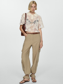 Блуза MANGO Picnic модель 77040341_5 Фото