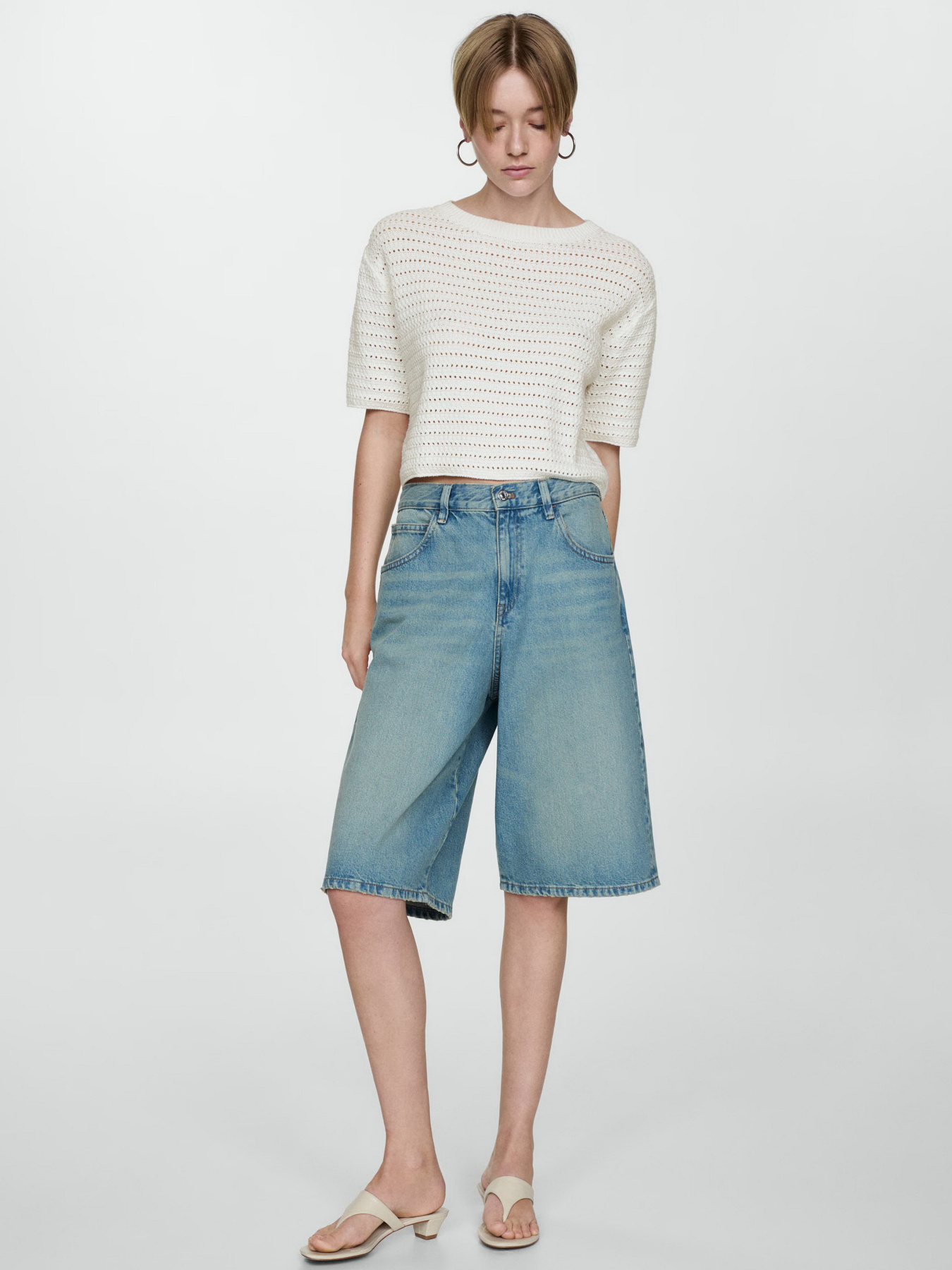 Футболка MANGO Sant модель 77040342_2 Фото