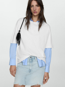 Джинсовая юбка MANGO Elena модель 77050364_TC Фото