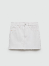 Джинсовая юбка MANGO Elena модель 77090363_1 Фото