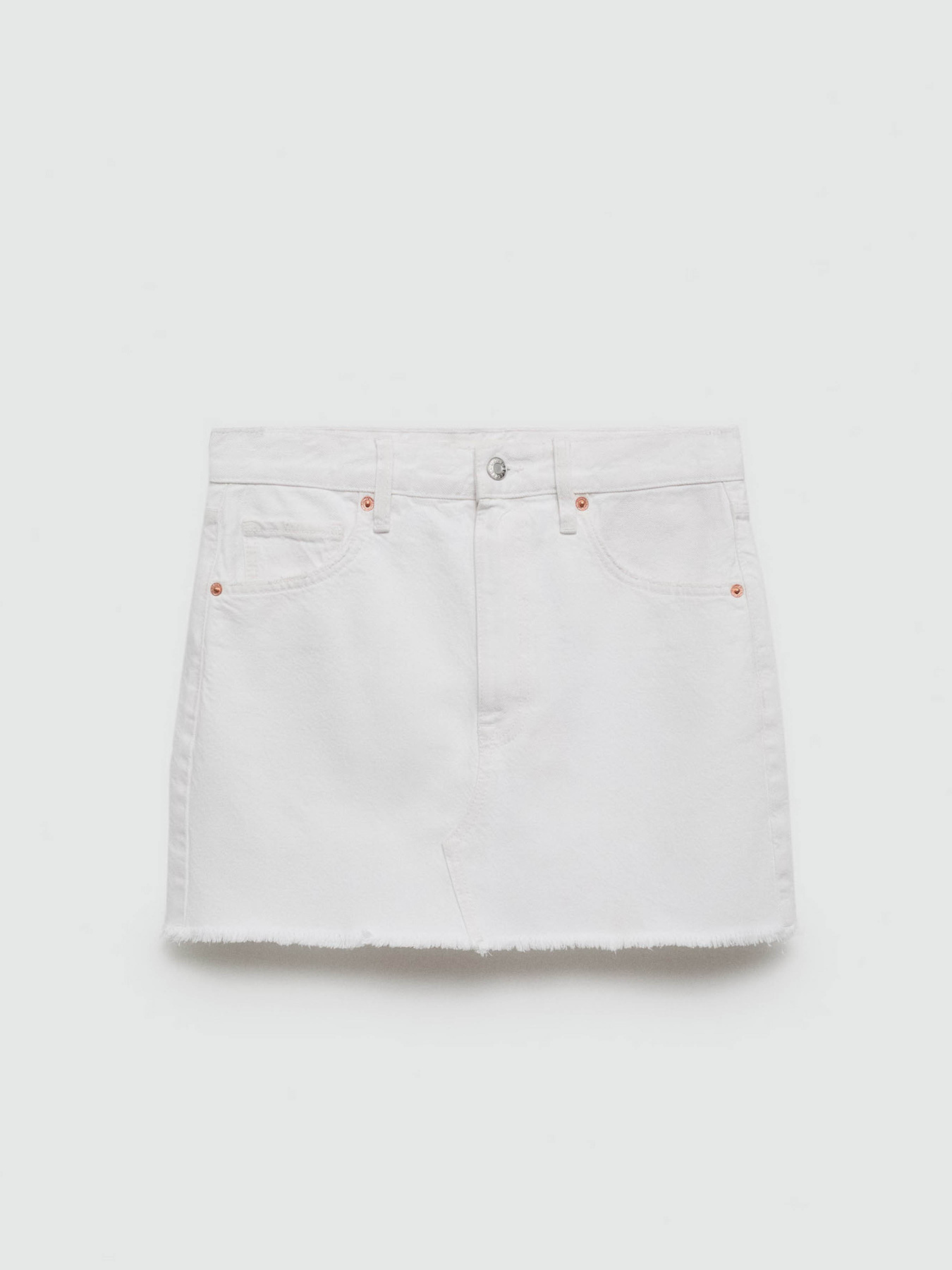 Джинсовая юбка MANGO Elena модель 77090363_1 Фото