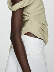 Джинсовая юбка MANGO Elena модель 77090363_1 Фото