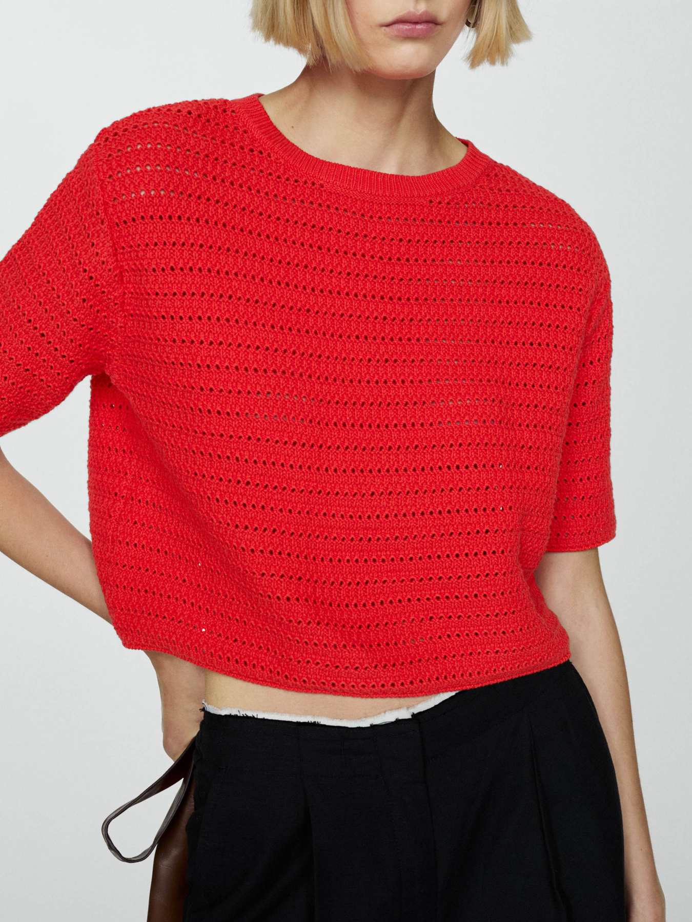 Футболка MANGO Sant модель 77040342_87 Фото