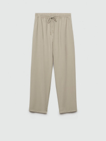 Брюки повседневные MANGO Fluido модель 77060350_8 Фото