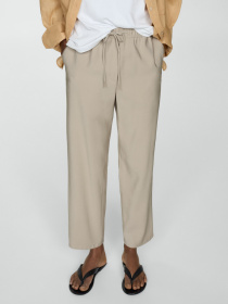 Повсякденні штани MANGO Fluido модель 77060350_8 Фото