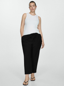 Штани повсякденні MANGO Fluido модель 77060350_99 Фото