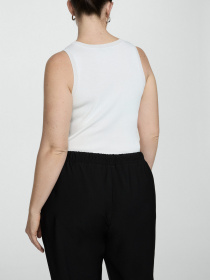 Повседневные штаны MANGO Fluido модель 77060350_99 Повседневные штаны MANGO Fluido модель 77060350_99 Фото