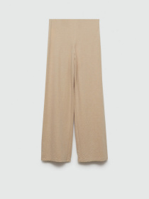 Штани палаццо MANGO Peach модель 77070361_8 Фото