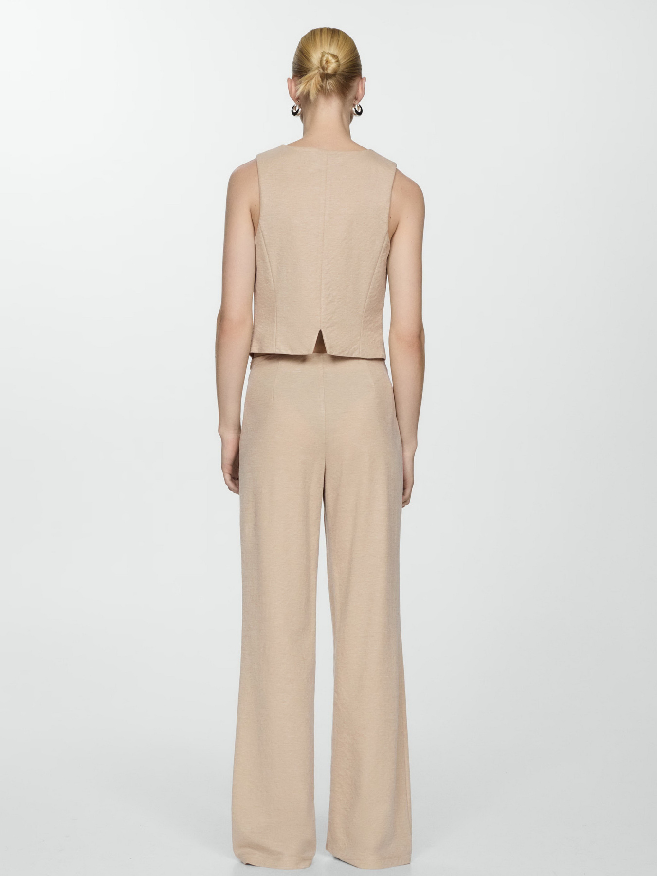 Палаццо MANGO Peach модель 77070361_8 Палаццо MANGO Peach модель 77070361_8 Фото