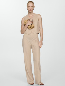 Палаццо MANGO Peach модель 77070361_8 Палаццо MANGO Peach модель 77070361_8 Фото