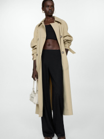 Штани палаццо MANGO Peach модель 77070361_99 Фото