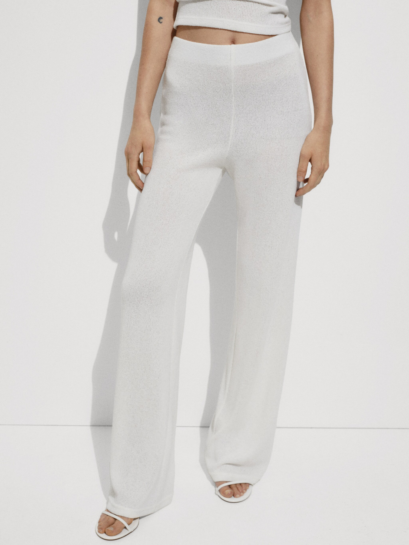 Брюки палаццо MANGO Pear модель 77080364_1 Фото