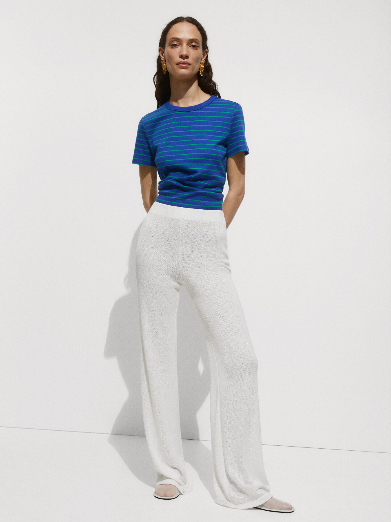 Палаццо MANGO Pear модель 77080364_1 Фото