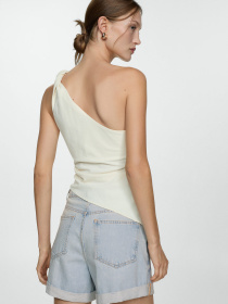 Шорты джинсовые MANGO Mom80 модель 77020334_TC Фото